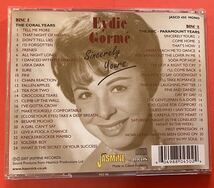 【2CD】EYDIE GORME「SINCERELY YOURS」イーディ・ゴーメ 輸入盤 盤面良好 [05200448]_画像2