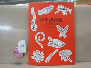 6831　寄生蟲図鑑 ふしぎな世界の住人たち 目黒寄生虫館 飛鳥新社 寄生虫 函欠品