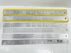 送料無料h52439 ウルマ計器 ヤマサ 直尺 定規 ステンレス 30cm 6本セット シルバー 300mm 測定 URUMA 定規 物差し