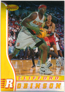 Clifford Robinson NBA 1996-97 Bowman's Best Refractor リフラクターカード クリフォード・ロビンソン