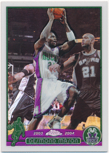 Desmond Mason NBA 2003-04 Topps Chrome Refractor リフラクター デズモンド・メイソン