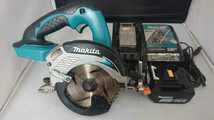 マキタ makita 充電式 マルノコ 125ｍｍ SS540D　充電器 バッテリー付き 中古_画像1