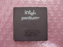 INTEL Pentium 133 MHz SPGA (Socket7) ★中古正常品★ (1)_画像2