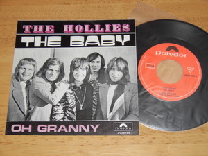 ◆◇THE HOLLIES(ザ・ホリーズ)【THE BABY/OH GRANNY】ベルギー盤シングル◇◆