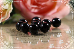 [ new goods ] natural stone Power Stone beads onyx 14mm 3 piece set 