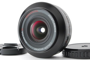 [S品] COSINA Voigtlander COLOR-SKOPAR 20mm F3.5 SL II ASPHERICAL＊Canon EFマウント＊フォクトレンダー カラースコパー＊11112