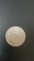 アメリカ　ワシントン　25セントコイン 1965年　_画像2