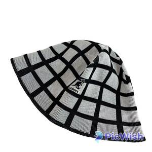 KANGOL Kangol в клетку box рисунок панама шляпа HAT OSFA