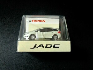 即決！JADE ホンダ ジェイド HONDA LEDキーホルダー ミニカー プルバックカー カラーサンプル 白 ホワイト 非売品 同梱発送可能！