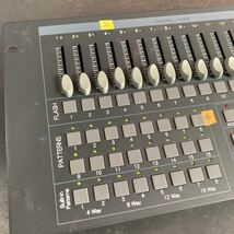 S006.型番：DMX-16C.STAGE EVOLUTION .16channel DMX controller.ジャンク_画像9