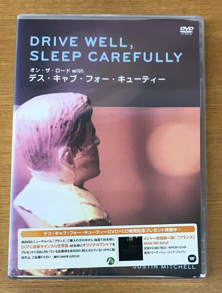 新品未開封DVD☆DRIVE WELL、SLEEP CAREFULLY:オン・ザ・ロード with デス・キャブ・フォー・キューティ,.（2005/09/21）/＜ NODD46＞：