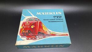 メルクリン 3070 MARKLIN TEE TRANS EUROP EXPRESS TRIEBWAGENZUG Marklin HO ? 委託品鉄道模型詳しくないです