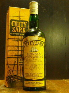 特級 カティーサーク 「CUTTY SARK」 86Proof 4/5QUART表記 1970年代～ ハイランドパーク マッカラン グレンロセス 帆船箱　 CS-1021-H