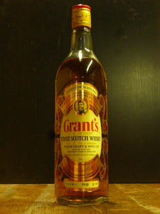特級「Grant's」”STAND FAST” 1970年代～ グランツ スタンドファスト 760ml 43度 グレンフィディック レディバーン Grant's・SF-1021-E