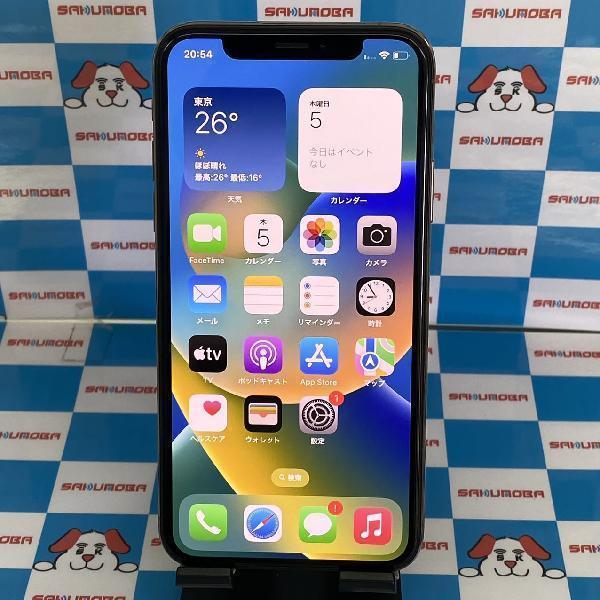 10164【極美品】iPhoneXs 256GB グレー SIMフリー バッテリー100% 安心