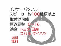 インナーバッフル　　汎用　カーオーディオ　トヨタ　日産　スバル　 ダイハツ　_画像1