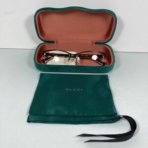 GUCCI グッチ メガネフレーム ハーフリム GG087OJ-002