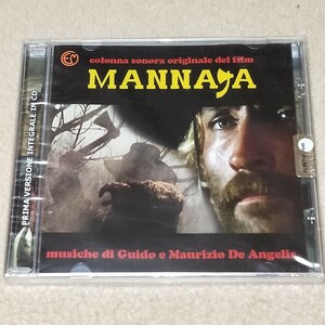 新品500枚限定　廃盤　GUIDO & MAURIZIO DE ANGELIS ギド & マウリツィオ・デ・アンジェリス / MANNAJA ハチェット無頼 輸入　CD サントラ