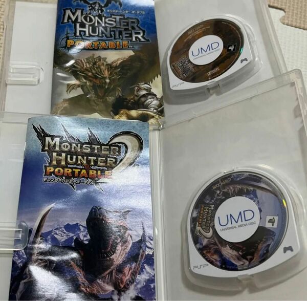 PSP MONSTER HUNTER（モンスターハンター） 1＆2