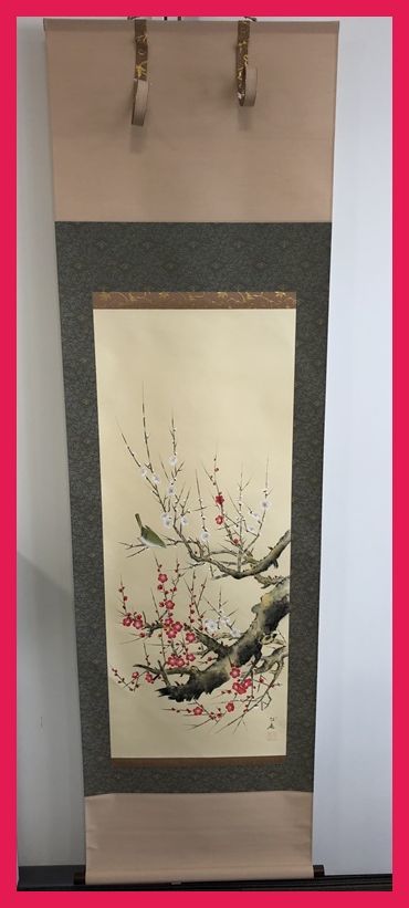 2023年最新】Yahoo!オークション -掛け軸 紅白梅(絵画)の中古品・新品