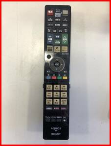 ▼【◆AQUOS◆ GA908PA BD TV テレビリモコン シャープ アクオス　動作未確認】（NF231031）432-1141