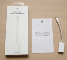 Apple純正 正規品 Lightning - USBカメラアダプタ MD821AM/A_画像1