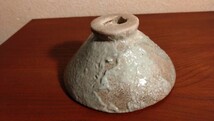 李朝　古玩　白釉　朝鮮陶器　抹茶碗　茶道具　鑑賞陶器　蔵出し　１客_画像6