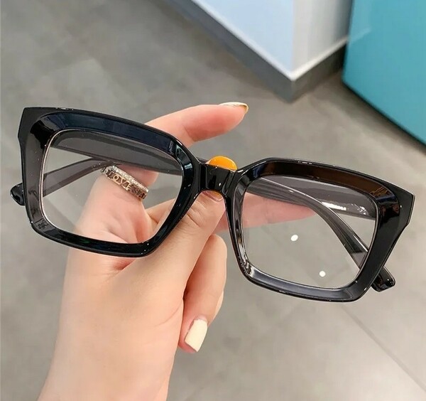 度数＋1.50　デザイン003　黒　丈夫な老眼鏡　シニアグラス
