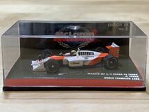 【新品：未開封】PMA マイクロチャンプス 1/64 マクラーレン MP4/4 ホンダ No.12 1988年 ワールドチャンピオン [アイルトン・セナ]_画像1