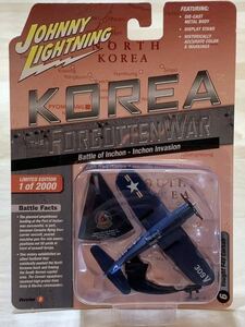 [ new goods : unopened ] Johnny Lightning vo-toF4U Corse a. river landing military operation / Vought F4U Corsair [ America Air Force ]