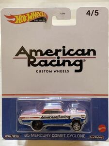 【新品：未開封】ホットウィール 1965年 マーキュリー コメット サイクロン / MERCURY COMET CYCLONE [American Racing]