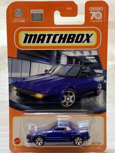 【新品：未開封】MATCHBOX マッチボックス 1984年 トヨタ MR2 / TOYOTA MR2 [AW11]