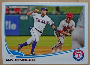 ★IAN KINSLER TOPPS 2013 #440 MLB メジャーリーグ イアン キンスラー BOSTON RED SOX ボストン レッドソックス RANGERS レンジャーズ