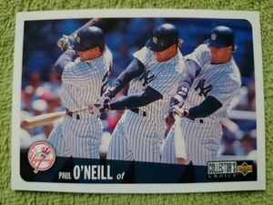 ★PAUL O'NEILL UPPER DECK 1996 MLB #635 NEW YORK YANKEES ポール オニール ニューヨーク ヤンキース UD COLLECTOR'S CHOICE
