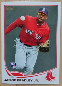 ★RC ルーキー JACKIE BRADLEY JR TOPPS 2013 #382 MLB ROOKIE CARD ジャッキー ブラッドリー BOSTON RED SOX ボストン レッドソックス