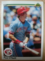 ★PAUL O'NEILL UPPER DECK 1990 UD #161 ONEILL ポール オニール MLB メジャーリーグ 大リーグ CINCINNATI REDS シンシナティ レッズ_画像1