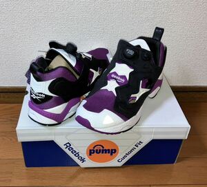 新品 REEBOK INSTA PUMP FURY 95 GX2662 27cm リーボック ポンプフューリー パープル ブラック ホワイト 紫 黒 白 instapump og