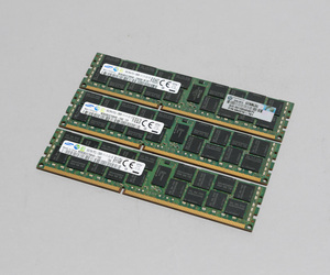1600MHz 16GB 3枚組 合計 48GB MacPro用メモリー 2009 2010 2012 2013 モデル用 240pin DDR3 12800R RDIMM ECC 動作確認済 #1004A