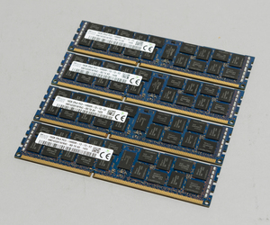 1866MHz 16GB 4枚組 合計 64GB MacPro用メモリー 2013 モデル用 240pin DDR3 14900R RDIMM 2009 2010 2012 Z620 Z820 動作確認済 #1029C