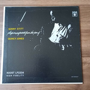 【Jazz レコード】Sonny Stitt plays from the pen of Quincy　美品