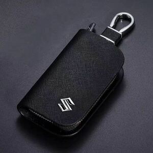  Suzuki black high quality smart key case key cover key holder men's lady's key storage love car key ...