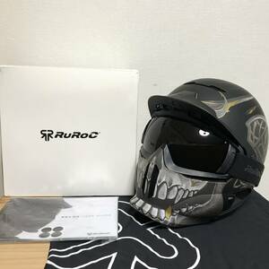 美品◆レア◆2021◆RUROC RG1-DX LOKI Limited Edition ヘルメット ゴーグル M-Lサイズ 57-59cm 希少 ルーロック 限定 スノーボード スキー