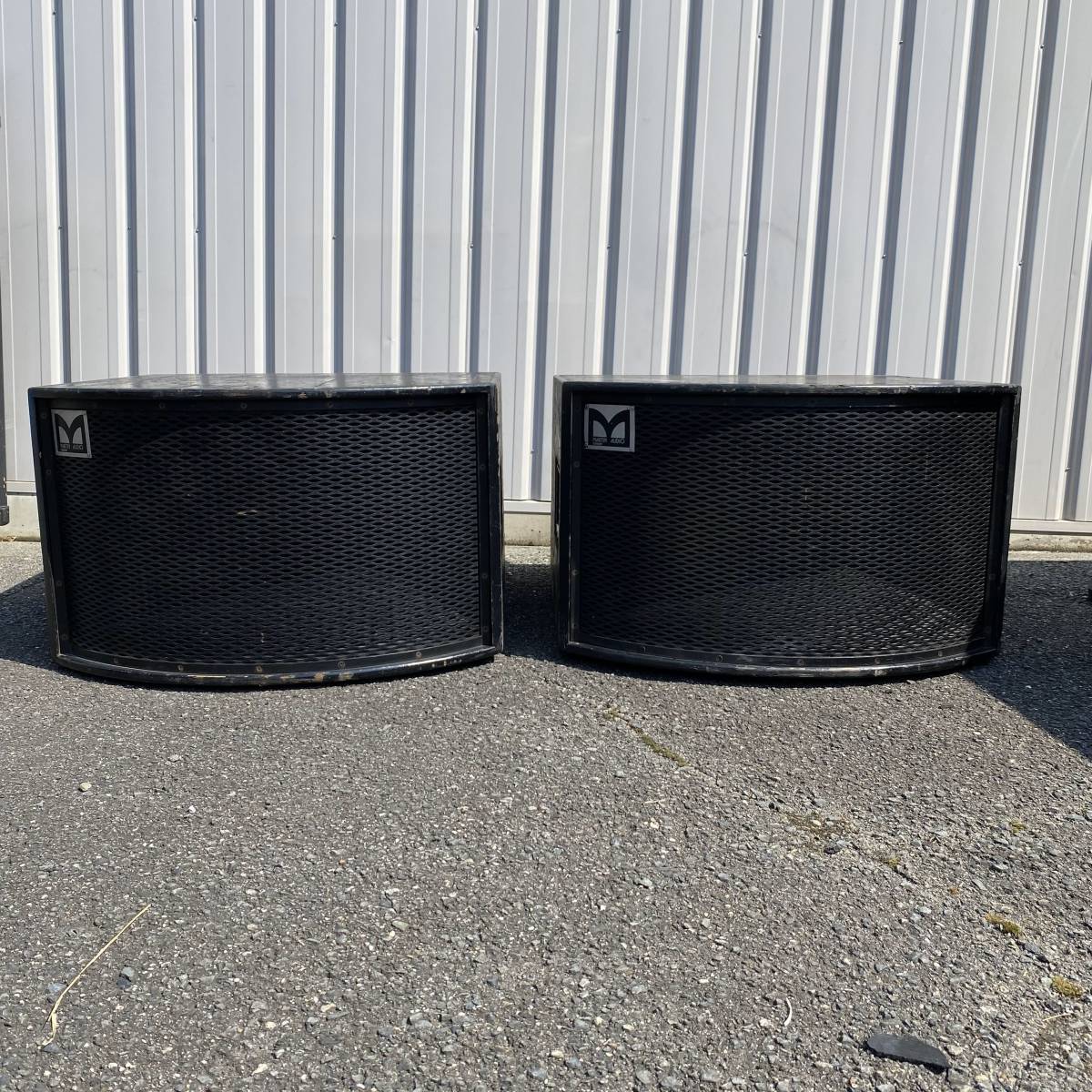 凸0128 中古品 PA機器 スピーカー JBL MRX518Sペア サブウーハー 【2