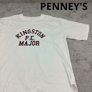 PENNEY'S ペニーズ オーバーサイズ半袖Tシャツ W11801