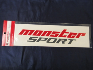  imitation attention genuine article! cosmetics sack go in NEW Monstar sport sticker middle monster SPORT clear base M 330(320)×75(69) new goods 1 sheets sale free postage ( article 