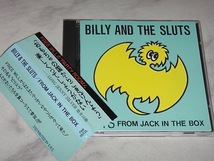 BILLY&THE SLUTS/CD/FROM JACK IN THE BOX/FREE WILL/V系_画像1