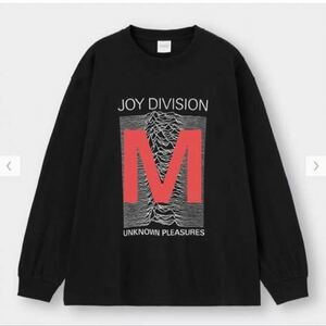 GU Joy Division グラフィックT 長袖　メンズ　M 黒　tシャツ ブラック　gu joy division 新品未使用