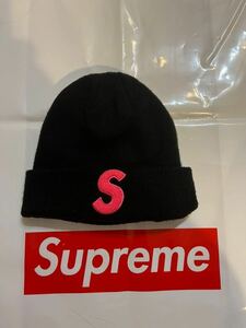 Supreme New Era S Logo Beanie シュプリーム ニューエラ エスロゴ ビーニー ニットキャップ　slogo supreme ビーニー　newera ブラック