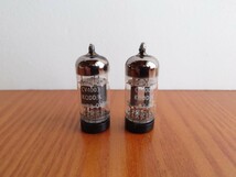 【NOS】Mullard　CV4003（ECC82、12AU7） 2本　軍用管　高信頼管　ボックスプレート_画像2