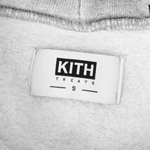 KITH NYC キス ニューヨークシティー KITH TREATS アイス ボックスロゴ スウェット パーカー Ice Cream Sandwich Hoodie 19SS グレー S_画像3